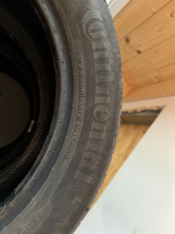 4 x Sommerreifen 195/55 R16 Continental ContiEcoContact 5 in Olpe