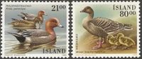 Island 722-723** Tiere Fauna - Vögel - Pfeifente Kurzschnabelgans Nordrhein-Westfalen - Kamen Vorschau