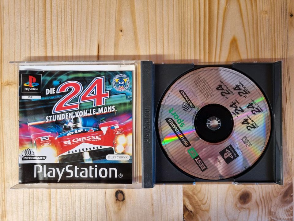 Playstation 1 Spiel "Die 24h von Le Mans" in Oppenweiler