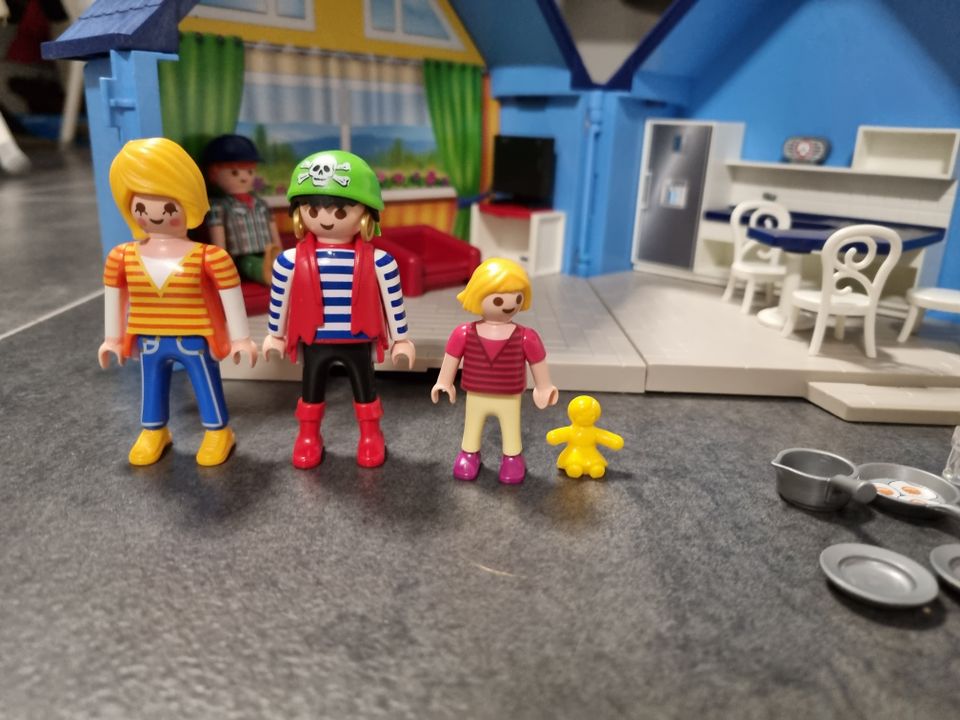 Playmobil 70219, Aufklapp Ferienhaus, Vollständig, Anleitung, OVP in Datteln