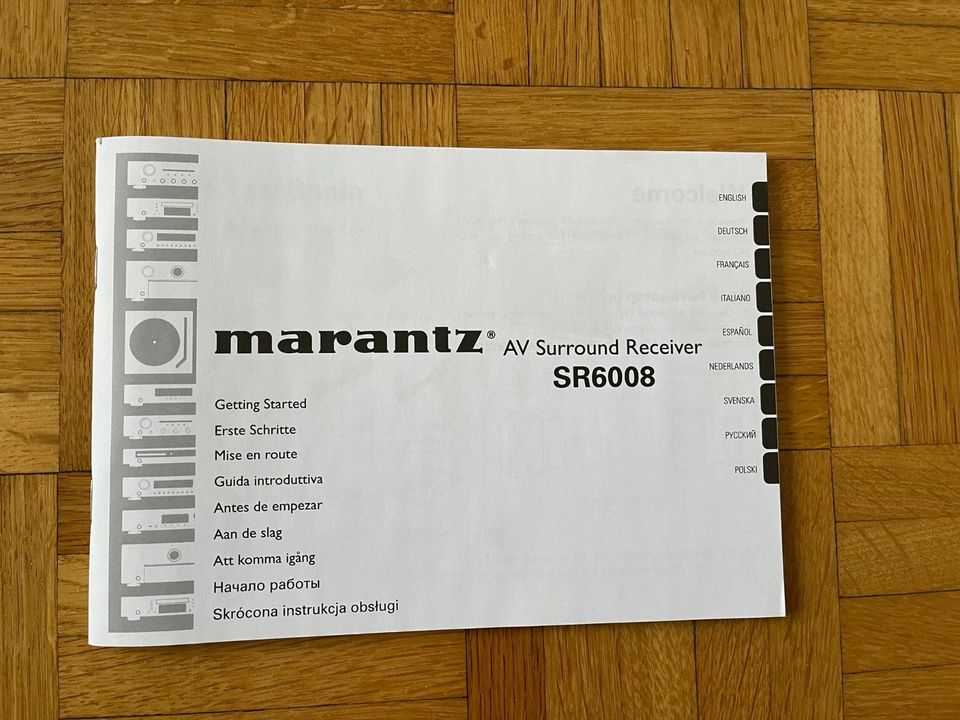 Neuwertig! Marantz SR6008 Verstärker in silber in München