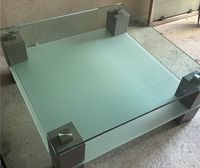 Designer Wohnzimmer Tisch Massiv Glasplatte 110x110x40 Gratis!!! Nordrhein-Westfalen - Recklinghausen Vorschau
