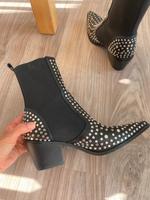 Absatzstiefeletten Bikerboots Cowboy-Stiefeletten Stuttgart - Möhringen Vorschau