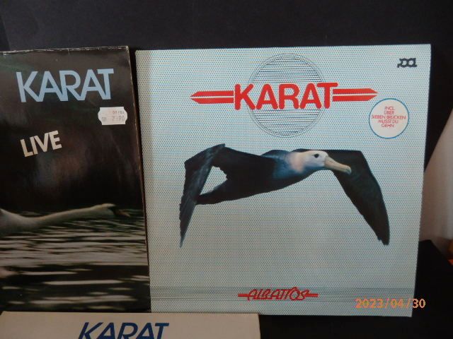 LPs KARAT 1xDoppel-LP(LIVE) + Albatros + Der Blaue Planet in Insheim