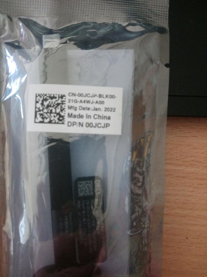 Dell USB-C auf Rj45 Adapter Kabel schwarz in Kalefeld