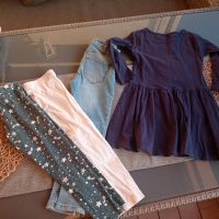 Kleiderpaket, Mädchen, 4 Teile, 110, Jeans, Kleid, Leggings Baden-Württemberg - Gerlingen Vorschau