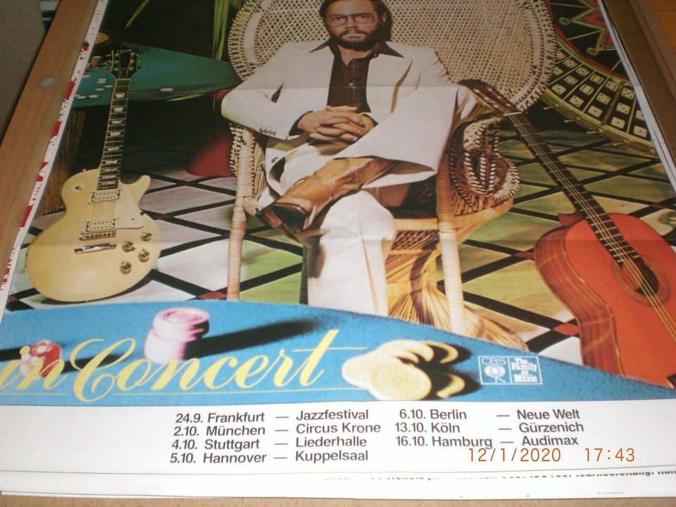 Al Di Meola - Live 1978 Tourplakat Poster Konzertplakat in Hemer
