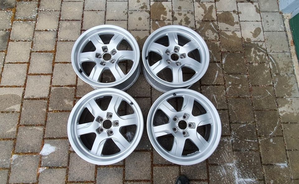 4 ORIGINAL AUDI  7.5x17" ALUFELGEN 8T B8  8T0601025BS 17 ZOLL in Weilmünster