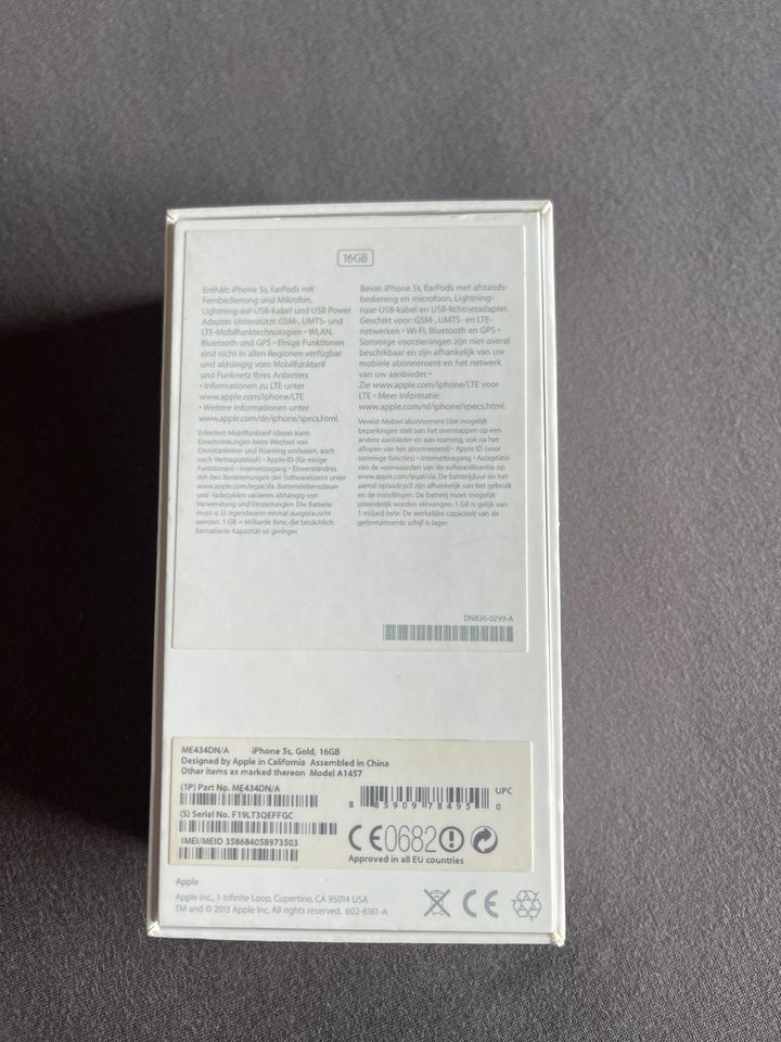 iPhone 5s 16GB Gold in Delligsen