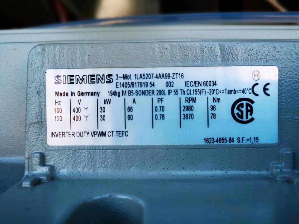 Schraubengebläse Atlas Copco Lutos SDT22 I   Schraubenkompressor in Ahnatal