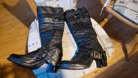 MANAS Design Damen Stiefel schwarz Sachsen - Oelsnitz/Erzgeb. Vorschau