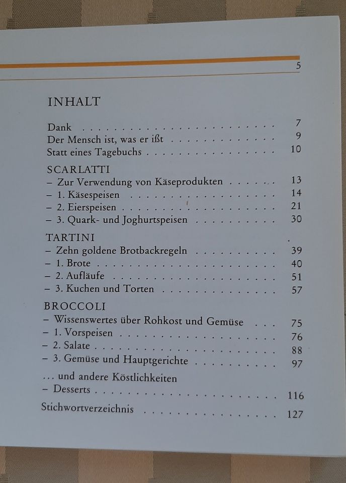 Genießer - Kochbuch für Musiker: Scarlatti, Tartini, Broccoli in Ottobrunn