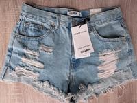 Pull & Bear Jeans Shorts blau 38 M / 38/10 • Neu, mit Etikett • Sachsen - Chemnitz Vorschau