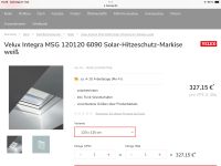 VELUX Integra Solar Hitze Schutz Markise Nordrhein-Westfalen - Wegberg Vorschau