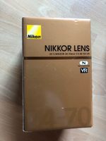 original AF-S 24-70 mm /2.8E ED VR Nikon Verpackung leer !/ empty Bayern - Hallbergmoos Vorschau