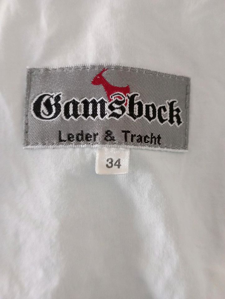 Gamsbock Dirndl inkl Schürze gr. 34-36 in Haar