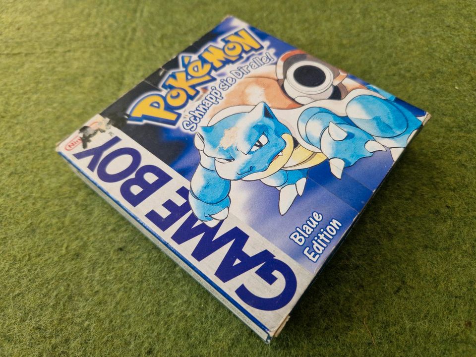 Pokémon / Pokemon Blaue Edition - OVP - Gameboy in Neuenkirchen