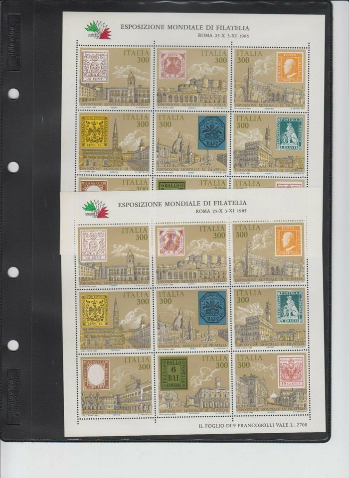 Album Briefmarken Blockbriefmarken gestempel ungestempelt in Borken