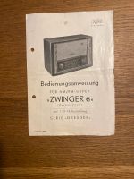 Bedienungsanleitung für Radio von 1956/ Mit Rechnung Brandenburg - Treplin Vorschau