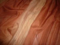 1 Gardine Vorhang Voile Tüll Store transparent rot braun beige Nordrhein-Westfalen - Schloß Holte-Stukenbrock Vorschau