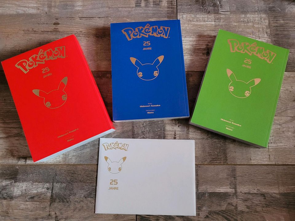 Pokemon Manga's limitierter Schuber Pokémon die ersten Abenteuer in Marsberg