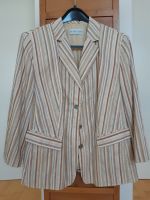 MARCONA Leinen- Blazer in beige gestreift in Größe 46 Hessen - Sulzbach Vorschau