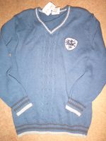 NEU Strickpullover Wappen Drachen College Stil von dm; Gr.122/128 Baden-Württemberg - Plochingen Vorschau