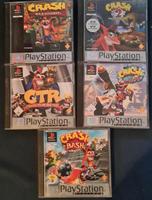 ps1 playstation 1 crash bandicoot 1 2 3 bash CTR team racing Rheinland-Pfalz - Macken Vorschau