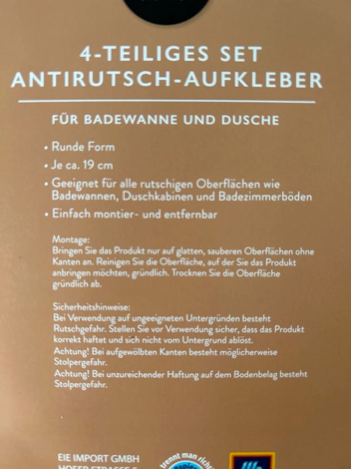 2 x Antirutsch-Aufkleber 4-teilig in Leverkusen