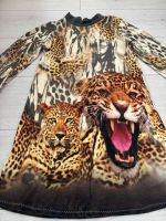 Dawanda HANDMADE Kleid UNIKAT~116/122/128 Wildtiere Leo Tiger Bayern - Schwandorf Vorschau