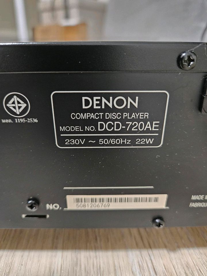 Denon DCD-720AE Hifi CD-Player in Dortmund