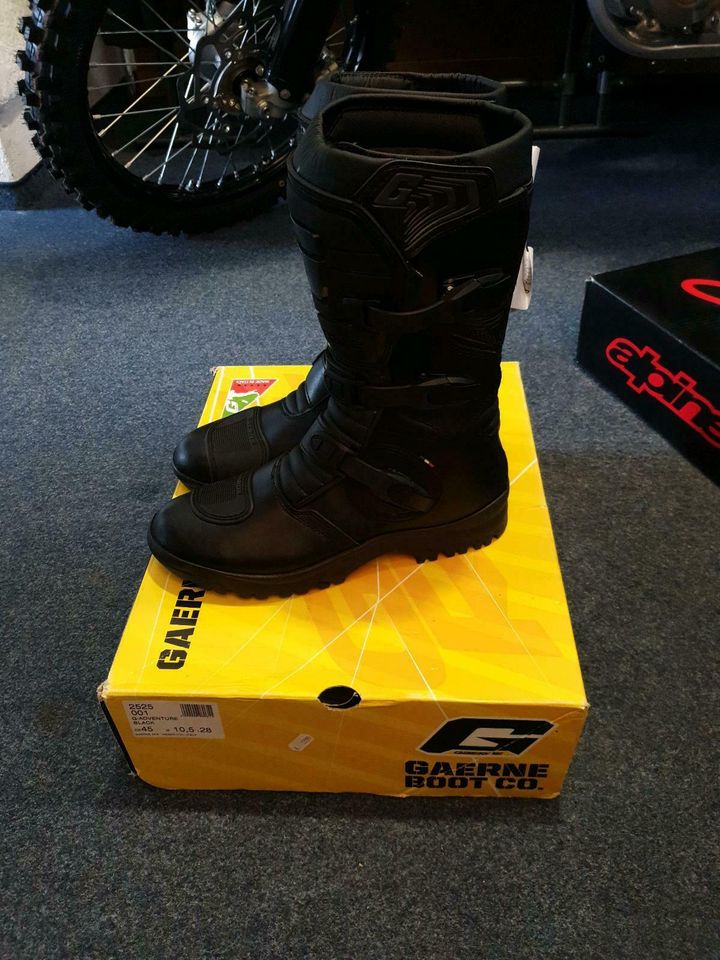 Gaerne adventure stiefel gr 45 10.5 in Triptis