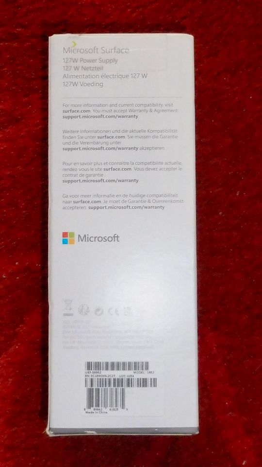 Microsoft Surface Netzteil 127 Watt Powersupply *NEU* in Schwäbisch Hall