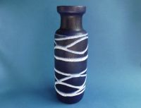 Kermik Vase Scheurich 70er blau weiß Lava Glasur Vintage Nordrhein-Westfalen - Hilchenbach Vorschau