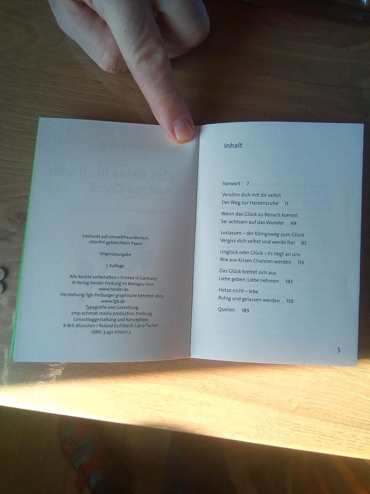 "Das kleine Buch vom wahren Glück" von Anselm Grün in Ringelai