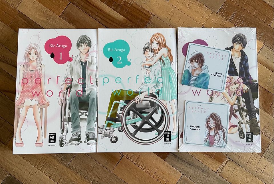 Manga „Perfect World“, Bände 1-3 in Landshut