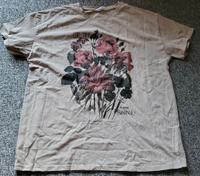 Primark T-Shirt braun Gr.M 40/42 Blumen Brandenburg - Premnitz Vorschau
