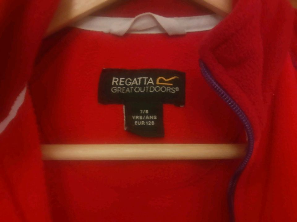 Regatta••FleeceJacke•Gr.128•Rot•Outdoor in Minden