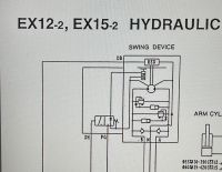 Hitachi EX12-2/EX15-2 Hydraulik Schaltplan Größe A3 Thüringen - Sonneberg Vorschau