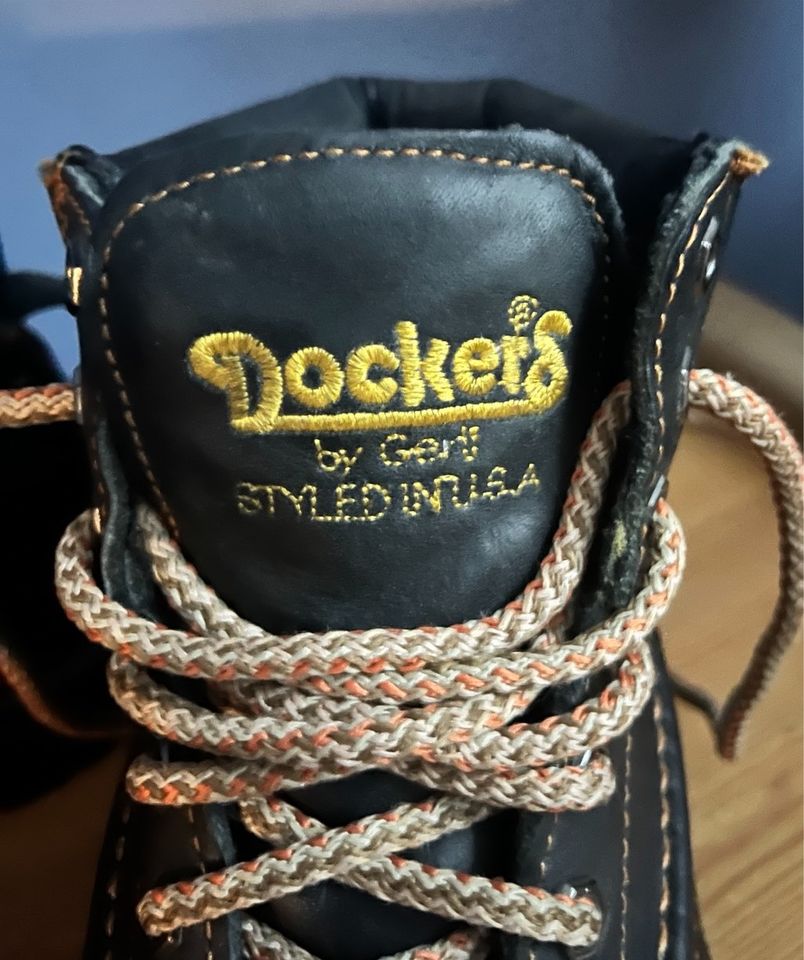 Dockers by Gerli - Leder - schwarz Gr.40 in Gummersbach