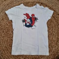 T-Shirt Marvel Spiderman weiß blau rot Gr 98 Kindershirt Nordrhein-Westfalen - Sankt Augustin Vorschau