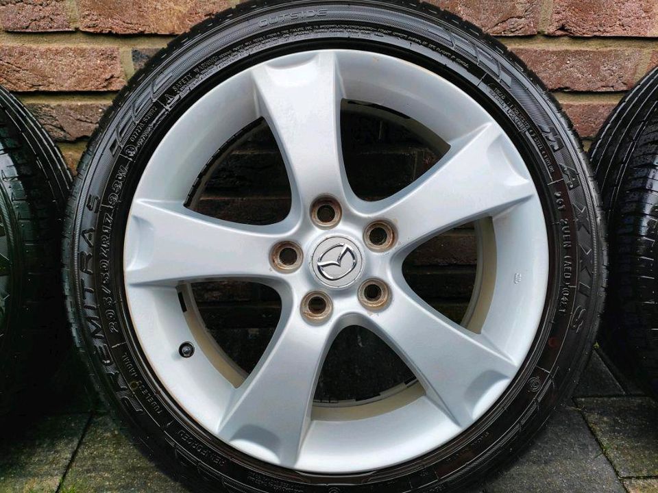 Orig. Mazda Felgen | Maxxis Premitra | 205 50 R17 | Sommerreifen in Uedem