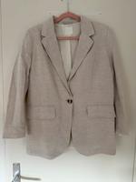 H&M oversized Blazer aus Leinen Anzugjacke Büro Business Düsseldorf - Düsseltal Vorschau
