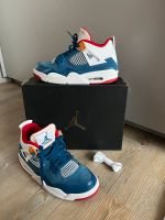 Nike Air Jordan 4 Retro Messy Room 40 wNEU Schuhe Sneaker blau Brandenburg - Hoppegarten Vorschau
