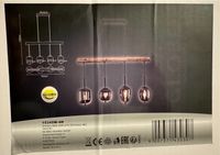 Globo Lighting Deckenlampe Pendellampe Rauchglas Holz Schwarz Bayern - Blaichach Vorschau