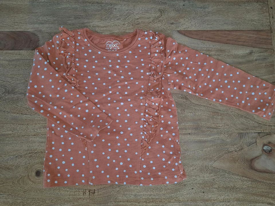 Orangebraunes Shirt Größe 110 zu verkaufen in Sennfeld