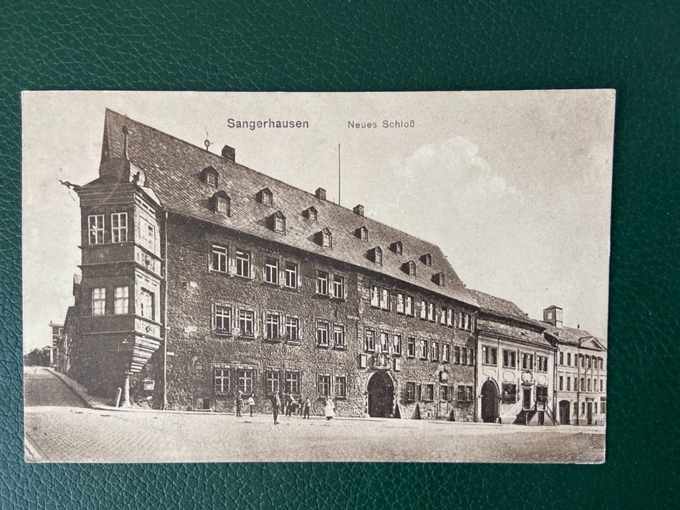 Alte Postkarte Poststempel 30.09.19 Sangerhausen in Berlin