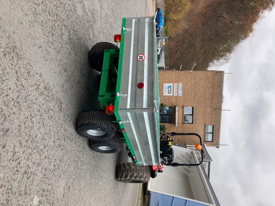 Anhänger Kipper Traktor Kleintraktor Schlepper Kipp Anhänger in Gummersbach