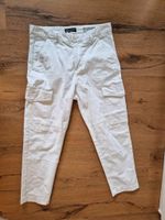 Marc O'Polo Hose weiß wie neu runemo worker relaxed fit cropped Hessen - Limeshain Vorschau