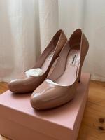 Miu Miu Prada 39 Pumps Lack Nude Altrosa Frankfurt am Main - Nordend Vorschau